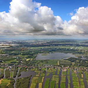 Photo aérienne d'Amsterdam
