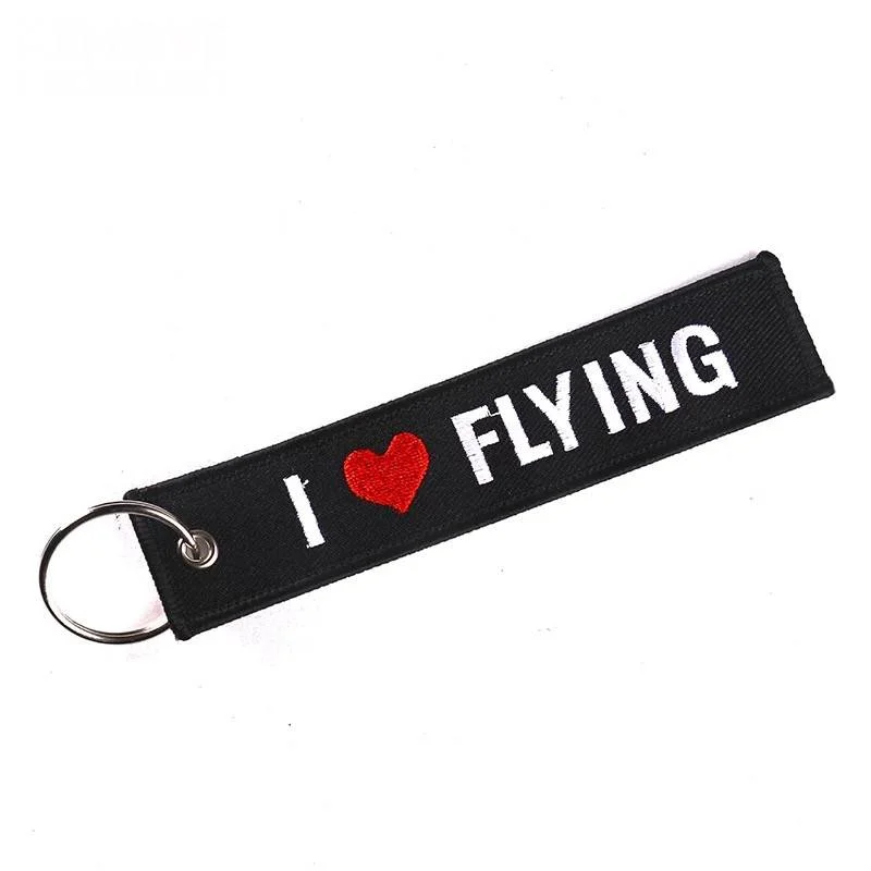 I love flying key ring